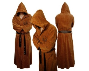 brown robes